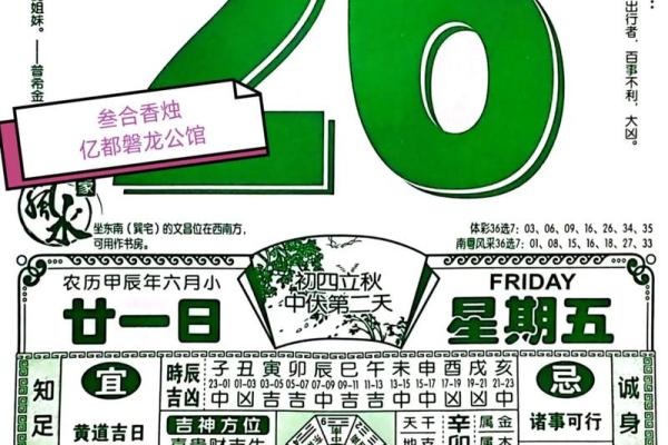 农历六月生子黄道吉日 2024年农历6月出生最佳日子